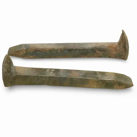 Linea 1 PCS Hand-Forged Steel Clavo de Linea - Religious Iron Reinforcement Nail for Santería & Ifá Offerings (Oggun)