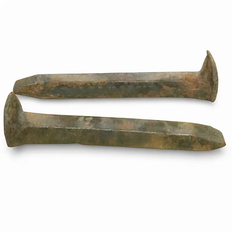 Linea 1 PCS Hand-Forged Steel Clavo de Linea - Religious Iron Reinforcement Nail for Santería & Ifá Offerings (Oggun)