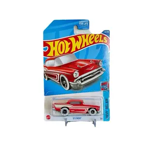 Hot Wheels '57 Chevy Bel Air Classic Car 1:64 Red Diecast Car