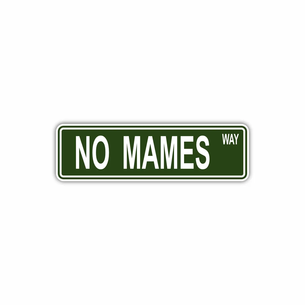 No Mames Wey, Mexico, Hard Hat, Laptop, Water Bottle, Cooler,  Funny, Sticker Decal ,Cute ,Vinyl