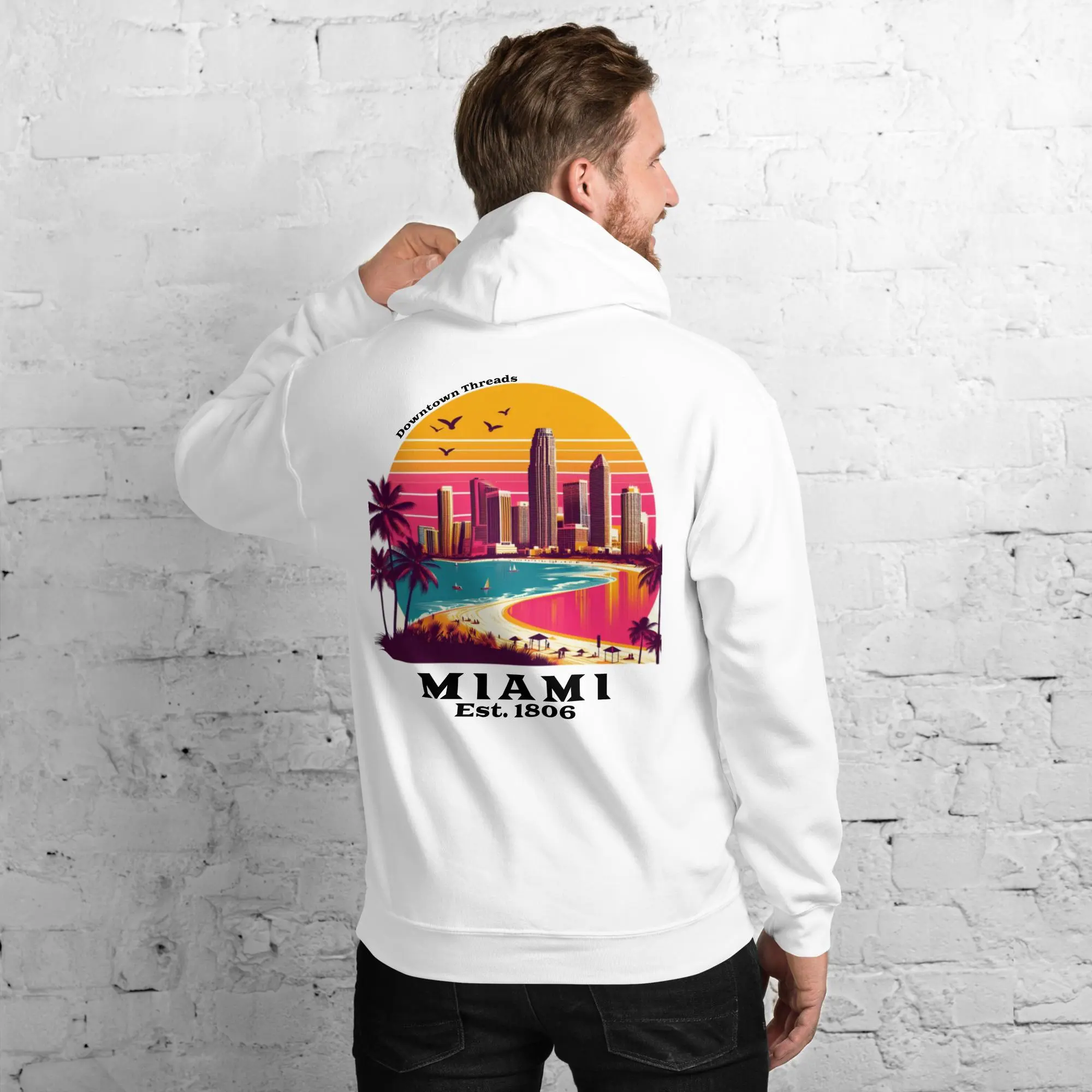 Miami Unisex Graphic Hoodie