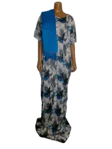 Matching Baati with Plain Garbasar 2-Piece Set Everyday Modesty