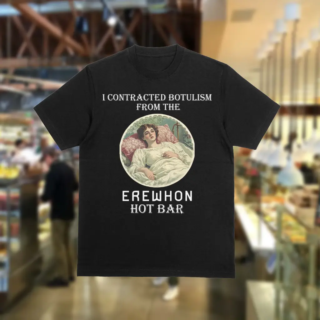 Erewhon Hot Bar T-shirt Casual Funny Tshirt Shortsleeve Top Tee Crewneck