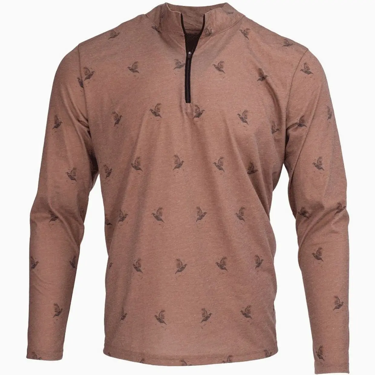 Sparky Purple Quarter Zip Golf Pullover