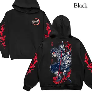 Tanji Sun Breathing DS 2 Sided Hoodie, Unisex KNY Sweatshirt & Shirt, Demon Japanese Anime Lover Tee, Manga Gift Idea, 100% Cotton, Fit, Comfort, Graphic Design, All Seasons