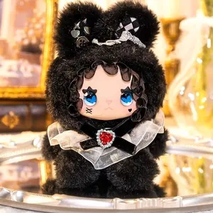 Lovely Emma Rabbit Plush Blind Box Dolls, Cute Face Toy Figures, Trendy Gift for Kids & Adults, Collectible Stuffed Animals, Dolls Gifts, Soft Stuffed Figure