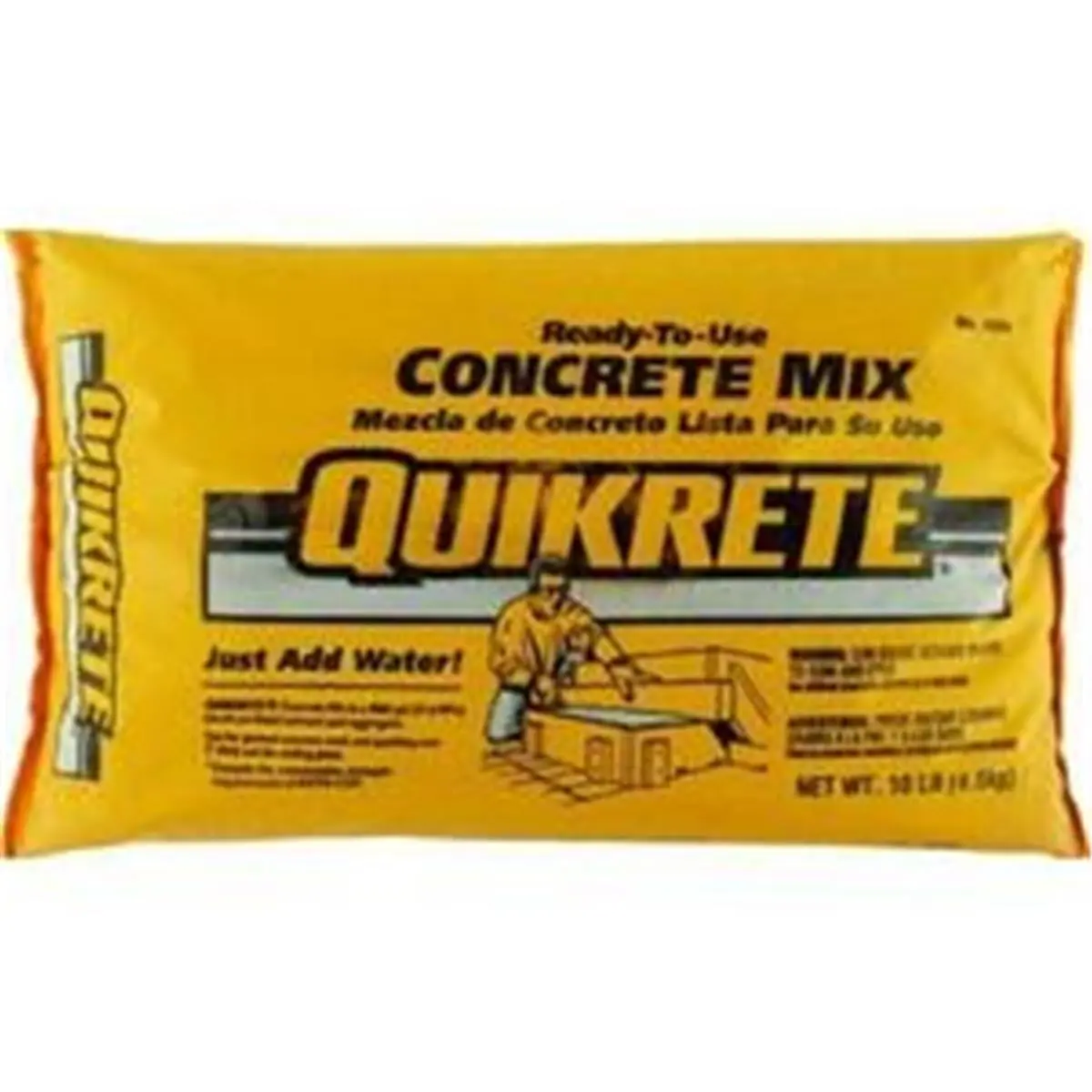 Quikrete 1133 Vinyl Concrete Patch, 10 lbs - Cement Mix Crack Filler for Concrete Driveway, Wall, Floor Repair, Home DIY Automotive & Motorcycle Paint Care Maintenance