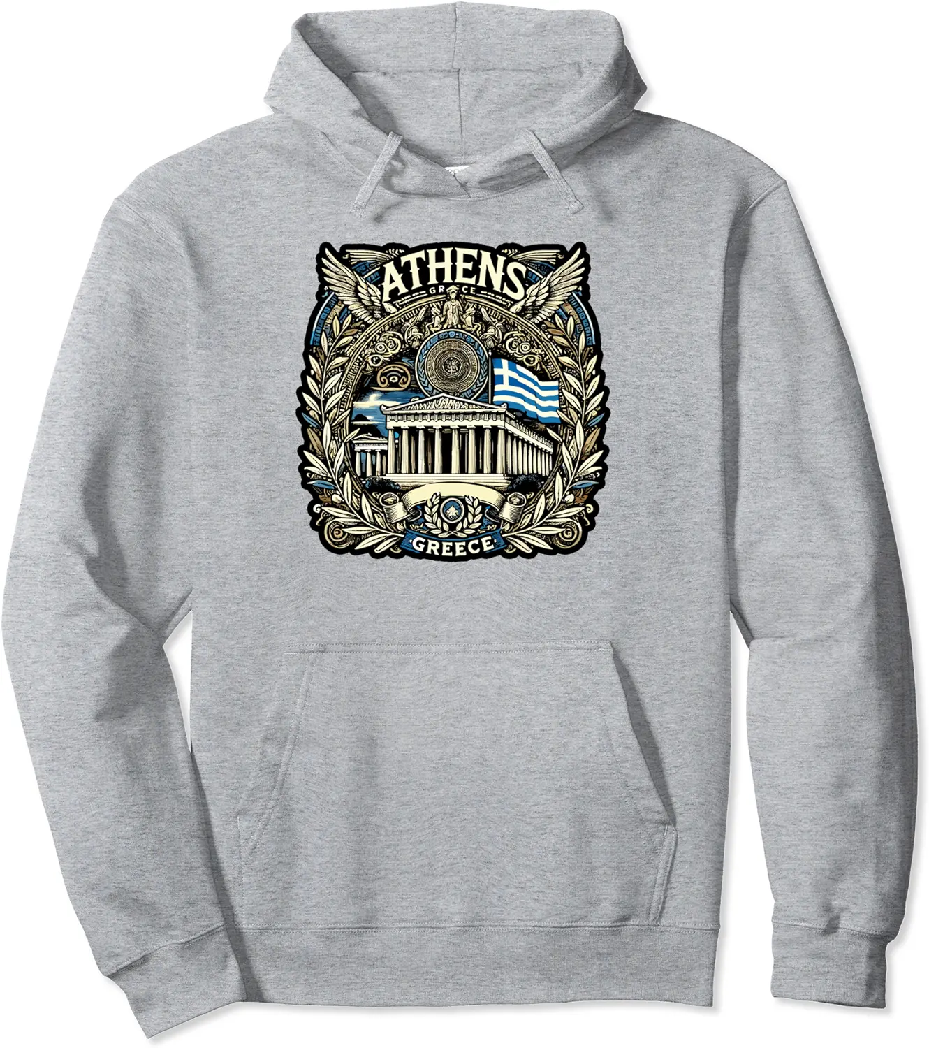 Athens, Greece Parthenon Acropolis Greek Mythology Athenian Pullover Hoodie - Alizejaqua Shop 56B0D9PF8PL3