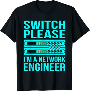 Network Engineer Computer IT Tech Programmer Geek Graphic T-Shirt - Brayanner Shop 29B09KXS835H