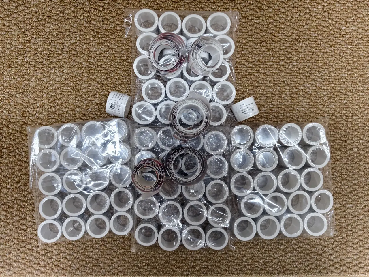 2025-2026  1Roll/100Pcs - Achievement Unlock Badges for Yearly Goal Mapping & Progress