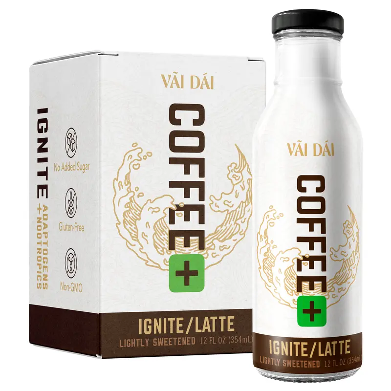 Vai Dai Coffee - Keto-Friendly, Sugar-Free, 12 oz Bottles