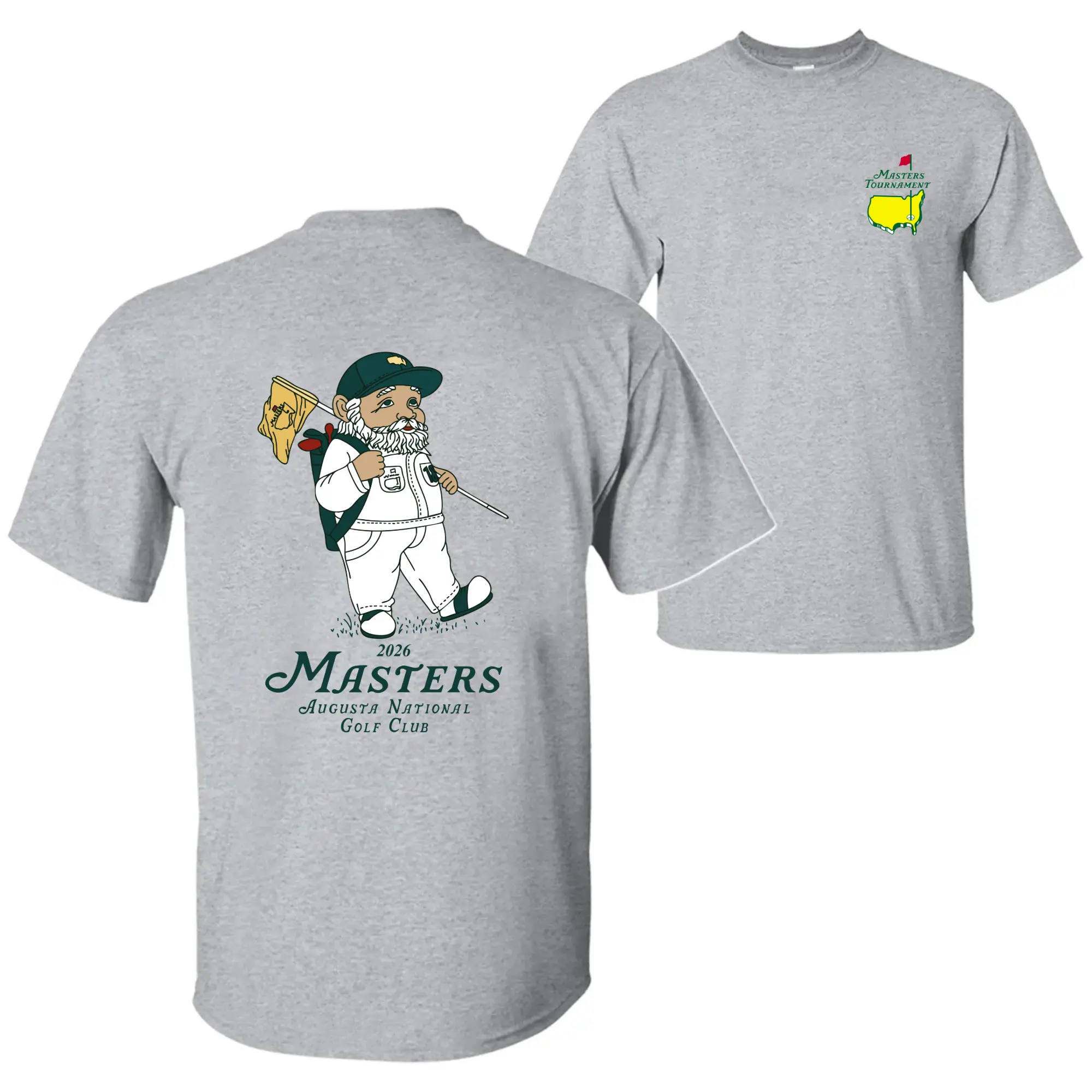 Masters Golf 2026 Tournament T-Shirt, Augusta National Graphic Tee