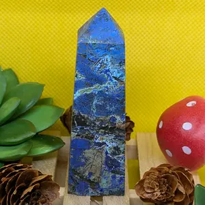 Azurite/Malachite Mini Tower for Home Decor