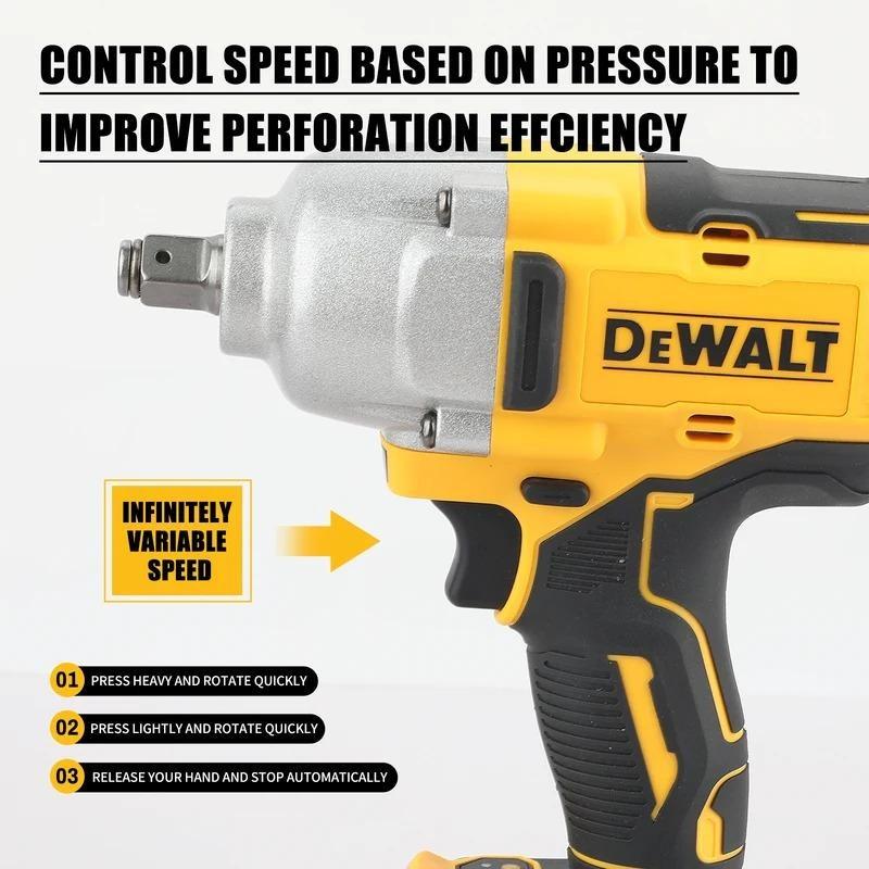 DeWalt DCF900 Professional Grade 20V Brushless Impact Wrench High Torque Lithium Battery Durable Design for Demanding Tasks