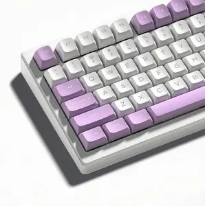 Womier PBT Keycaps, ISA Profile Custom Keycap for 60% 65% 75% 100% TKL US Layout Mechanical Keyboard