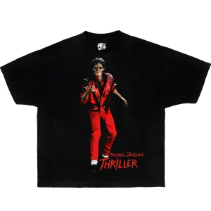 Michael Jackson Thriller Zombie Dance Shirt Vintage Boxy Tee Y2K Graphic