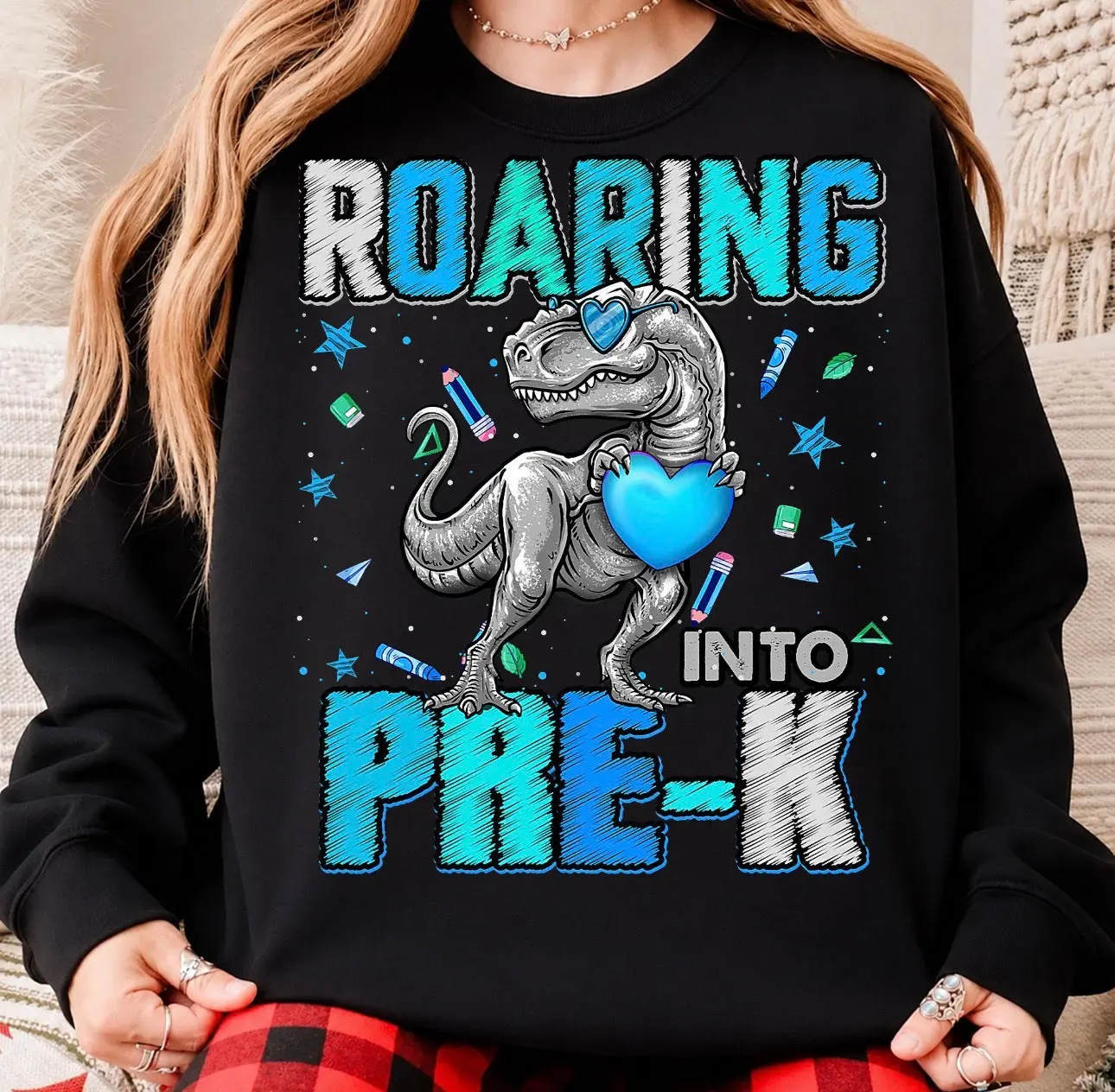 ROARING INTO PRE-K DTF TRANSFER