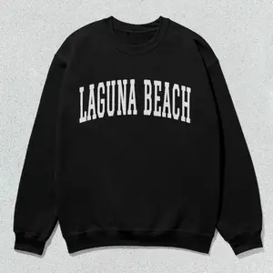 Laguna Beach Sweatshirt California Collegiate Crewneck Sweater Unisex