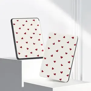 Heart Pattern Tablet Case, Shockproof Protective Cover, Durable Hard Shell Tablet Protector Cover, Tablet Casing Compatible with Kindle Paperwhite 5, 7-inch, 11th Gen (2022/2024), 6-inch 12th Gen (2024)