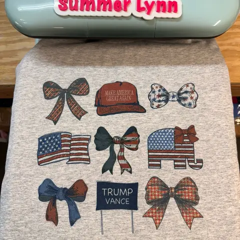 Preppy MAGA patriotic shirt