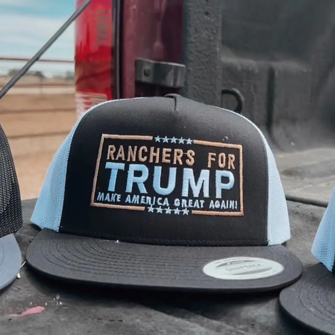 Ranchers for Trump snap back hat