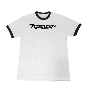 aphex twin logo vintage style ringer shirt Tshirt Streetwear Menswear Top Casual men gifts