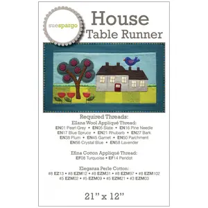 House Table Runner Pattern