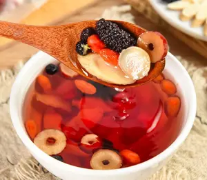 Daily Herbal Tea with Ginseng,Goji |Gentle Wellness Support |30 Tea Bags for Daily Use |Caffeine-Free Natural Blend  Beverage Healthy Drink