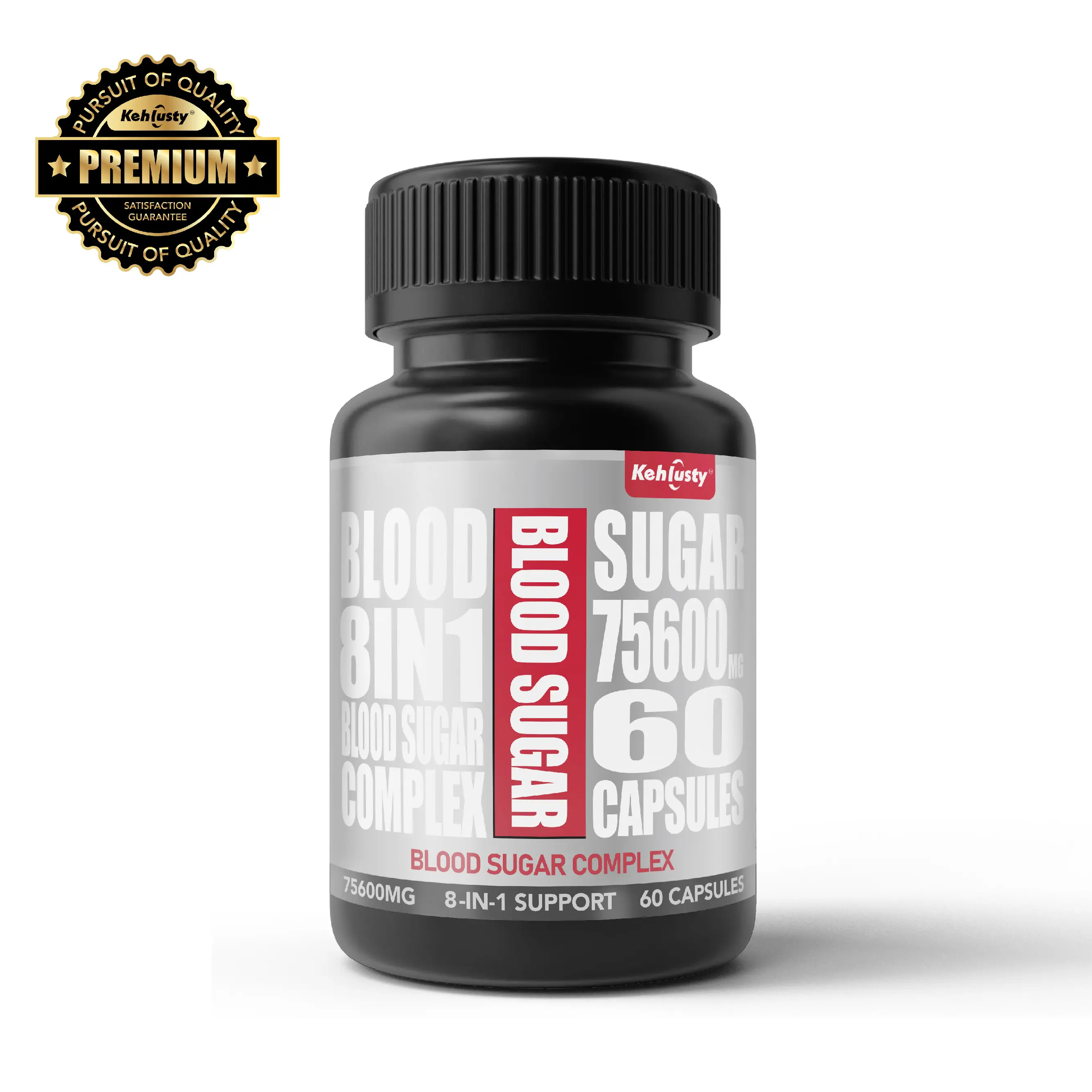 Blood Sugar Complex 8-in-1 | Gymnema Sylvestre, Cinnamon Extract & Alpha-Lipoic Acid | with Chromium, Magnesium & Vitamin D3 | Supports Healthy Glucose Metabolism & Antioxidant Defense | 60 Vegan Capsules Edible Optimum Healthcare Fitness Dietary Suppleme