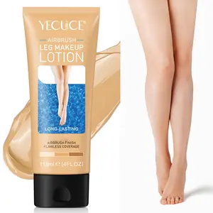 YECUCE Leg Makeup - Instant Body Perfector Lotion, Water Resistant & Transfer Proof, Flawless Looking Legs Cover, Easy Application & Quick Dry, TikTok Viral Body Makeup