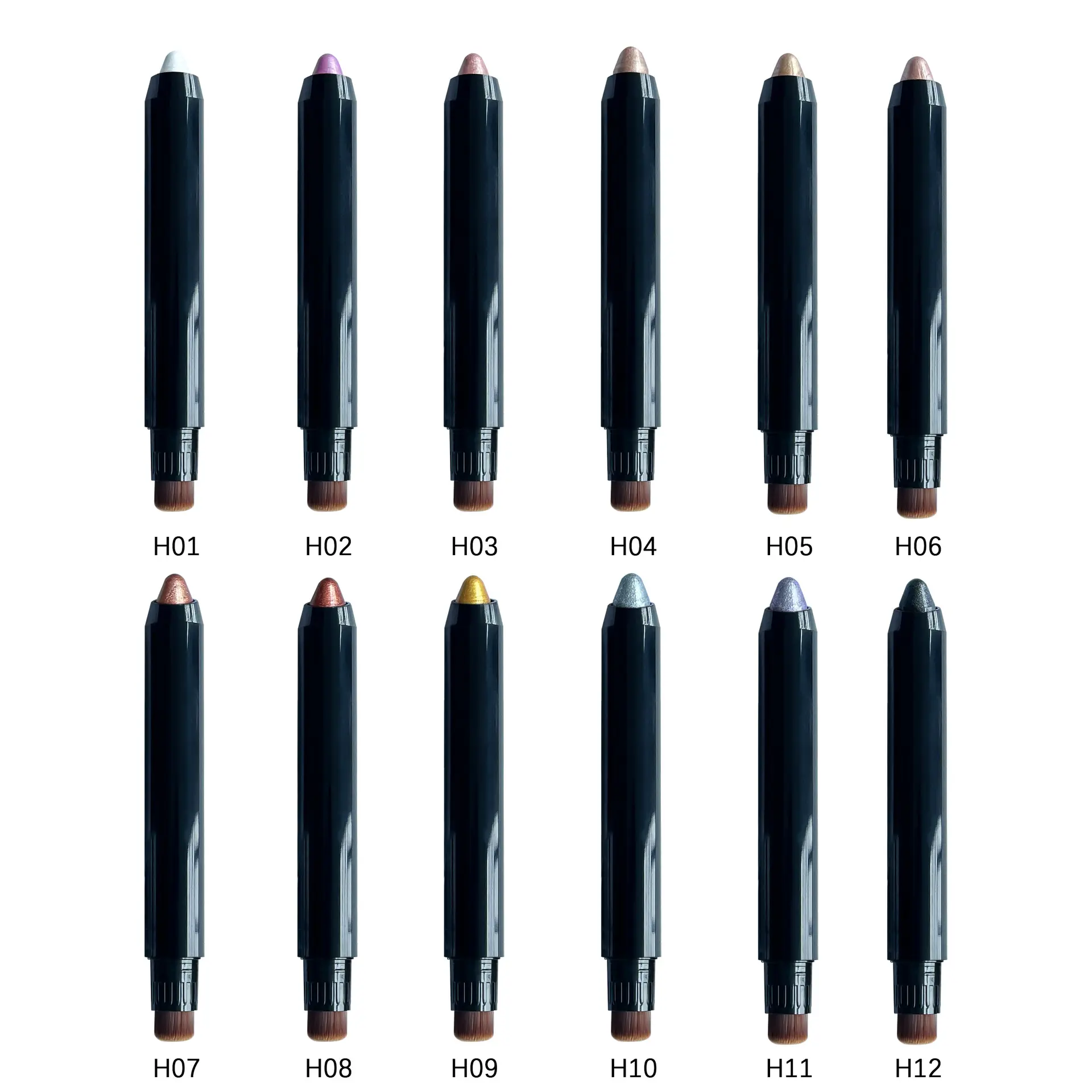 Double Head Highlight Contour Concealer Stick Nose Shadow Grooming Brightening Concealer Highlight Pen