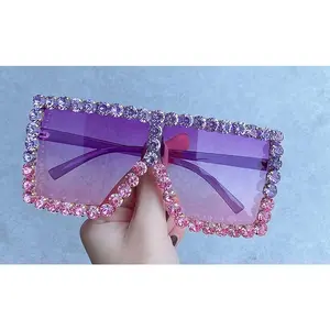 No Shade Summer Sunglasses (Purple/Pink)-Kasheer Royalty