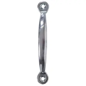 212 MAIN 4.75 in. Zinc Plated Screen Door Pull - Carded Door Hardware, Heavy Duty Handle, Knob