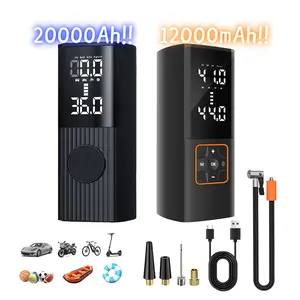 2025 Newest Portable Wireless Car Air Compressor, Automotive Tire Inflator,  Multifunctional Electric Tire Inflator