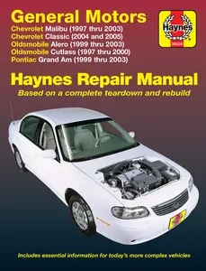 USED-General Motors Malibu, Classic, Alero, Cutlass, Grand Am 1997 Thru 2003 Haynes Repair Manual: Chevrolet Malibu (1997 Thru 2003) Chevrolet Classic (200 by Editors of Haynes Manuals (Paperback)