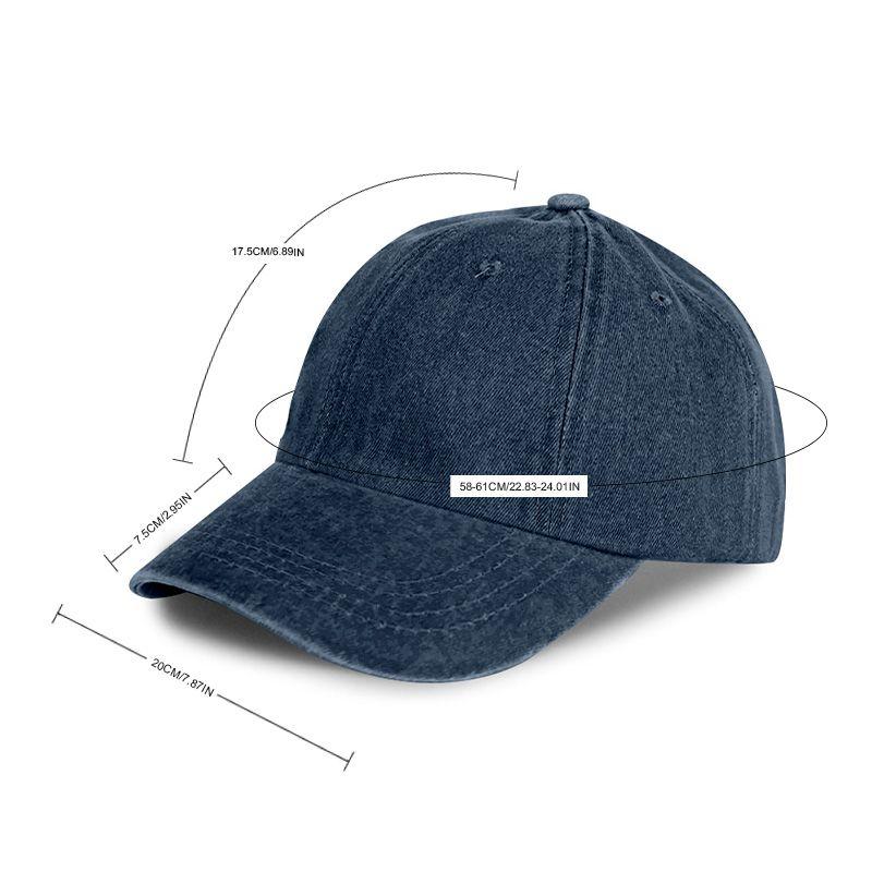 Be Pretti Good Printed Vintage Men's and women's  Hat - Distressed Washed Baseball Cap for Everyday Wear, Perfect Gift