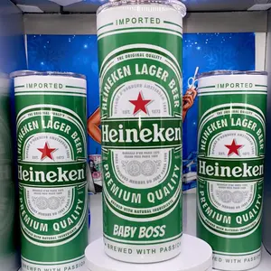 Heineken Beer Inspired 20oz Tumbler