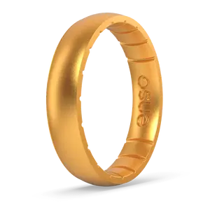 Enso Rings Thin Elements Silicone Ring | Comfortable Everyday Band | Lifetime Warranty