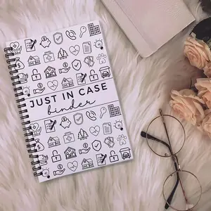 Emergency Notebook for Unexpected Events, Prepare Early, Stay Organized, Essential Planning Tool, Interactive Notebook, Perfect for Travelers and Home Use