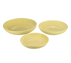 Temp-tations Woodland S/3 Nesting Scalloped Edge Bakers