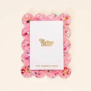 Mini Confetti Picture Magnet Frame