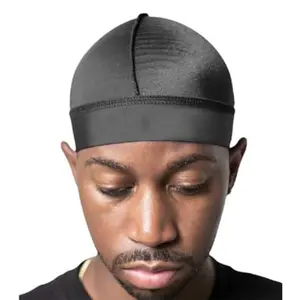 Silky Wave Cap for Men – Soft Breathable Durable Durag Skull Cap – Fits 360, 540 & 720 Waves – Stretchy Comfortable Wave Training Cap