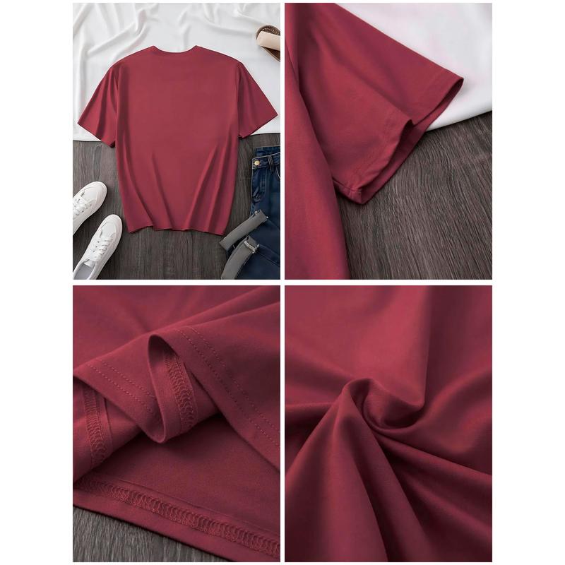 Trendsetter Approved |   Y2K Cotton Tee |   Blue/Burgundy/Camel/Green |   Ultimate Valentine’s Gift Idea