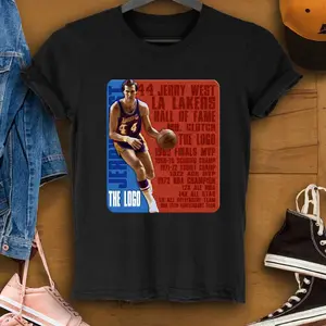 The Logo Jerry West -  T-Shirt
