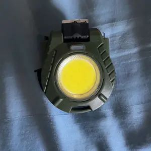 COB Cap Clamp Headlight,LED Multi-functional Mini Flashlight, Strong Light Portable Working Light For Night Fishing,Running,Hiking and Holiday Gift