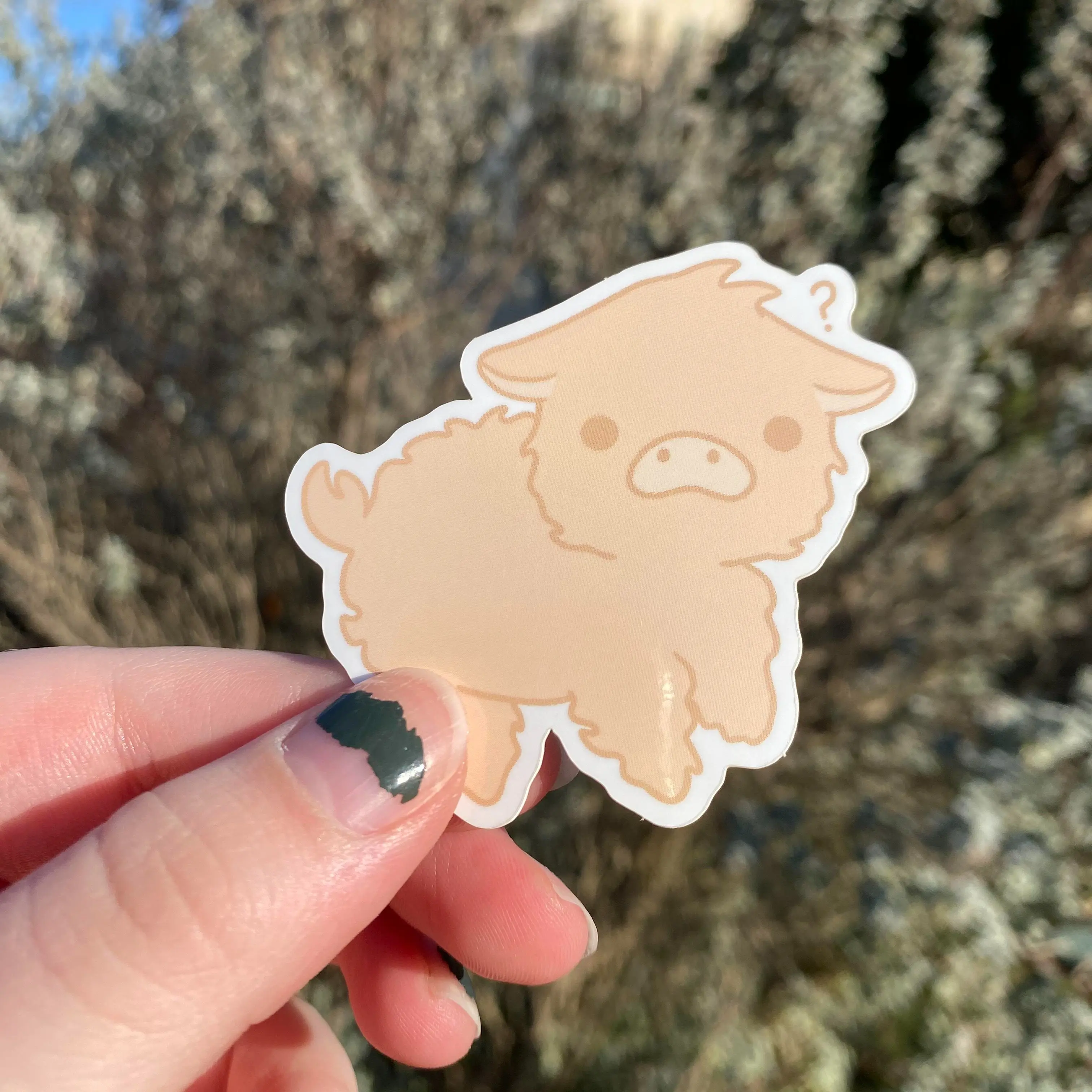 Vanilla Milk Cud Cow Stickers