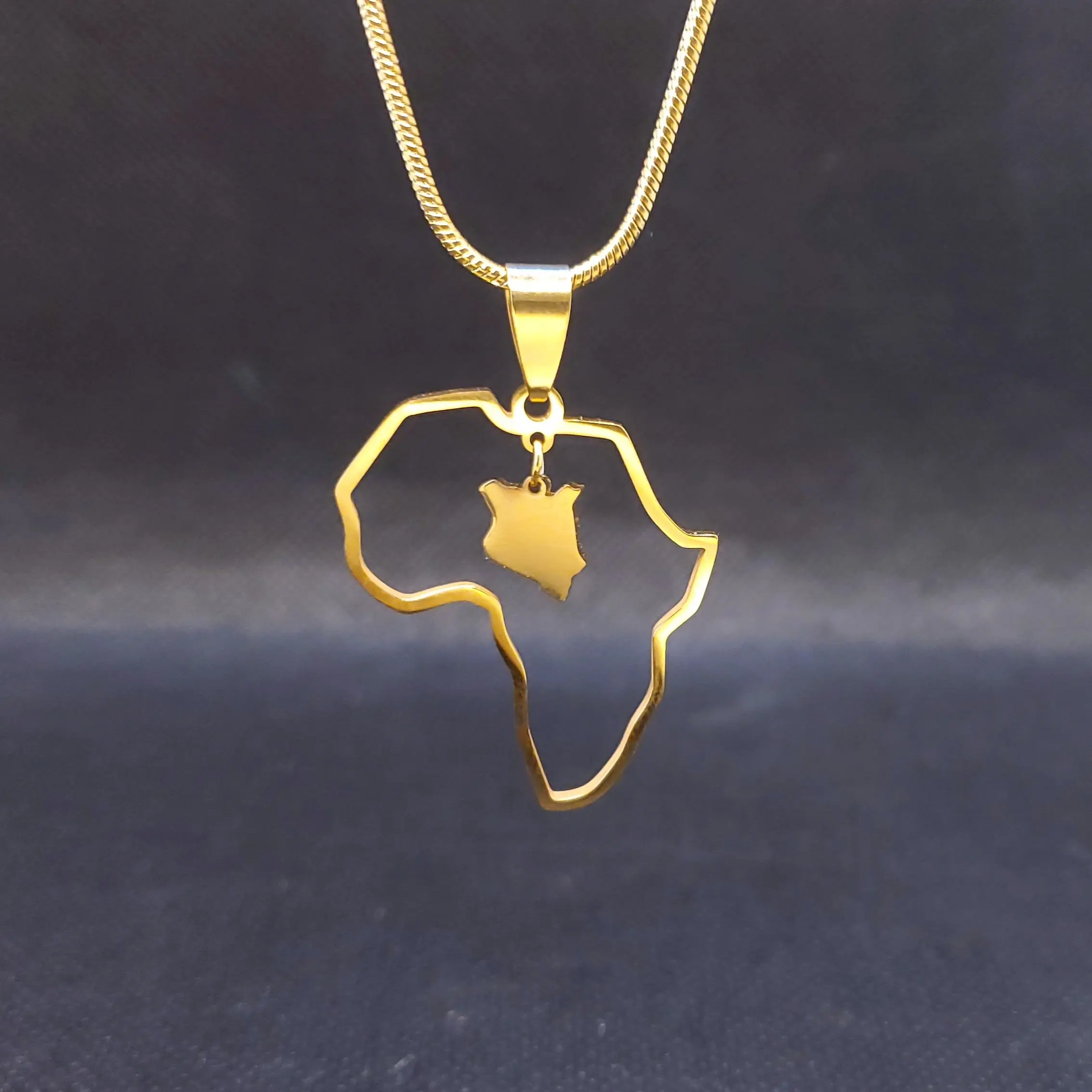 Kenya In Africa Necklace