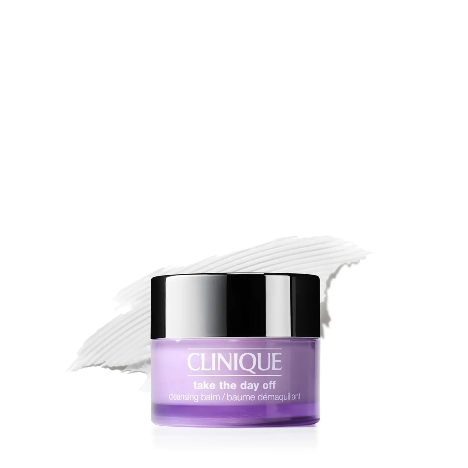 Clinique Take The Day Off Cleansing Balm Makeup Remover| Dissolves Face + Eye Makeup and Sunscreen| For All Skin Types