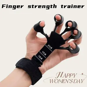 5 Finger Strength Trainer Abs Hand Exerciser, Adjustable Hand Strengthener, 9.53kg 7.71kg 5.9kg Weight Indicators, Wrist Power Enhancement, Ideal Rehabilitation
