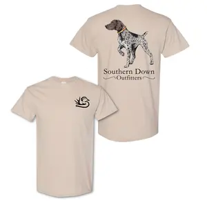 100% cotton hound dog T-shirt, casual wear, southern country style, unisex, holiday gift, summer short sleeve